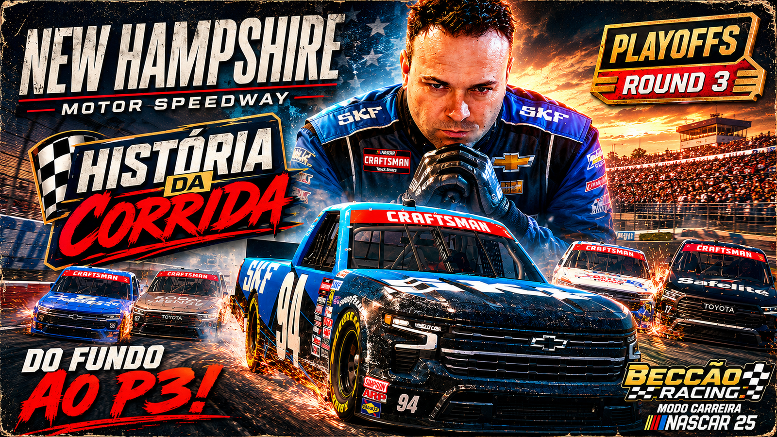 História da Corrida: De P13 ao pódio em New Hampshire — quando pilotar fez a diferença