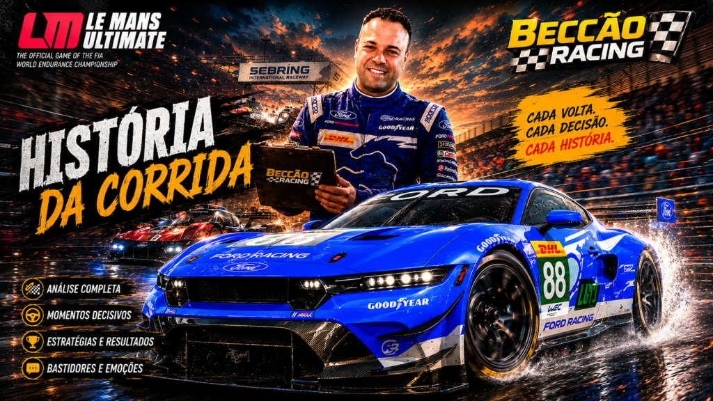 Do fundo ao P1 em Sebring: quando pilotar bem vale mais do que simplesmente ser rápido | Le Mans Ultimate