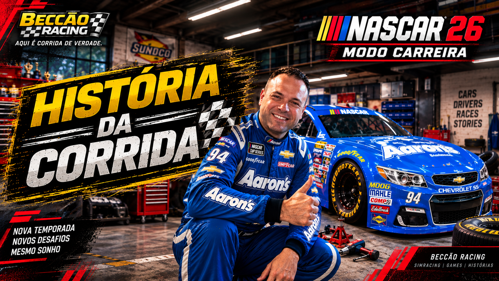 P32 → P3 EM DAYTONA: UMA ESTREIA QUE JÁ MOSTROU O TAMANHO DO DESAFIO NO NASCAR 26