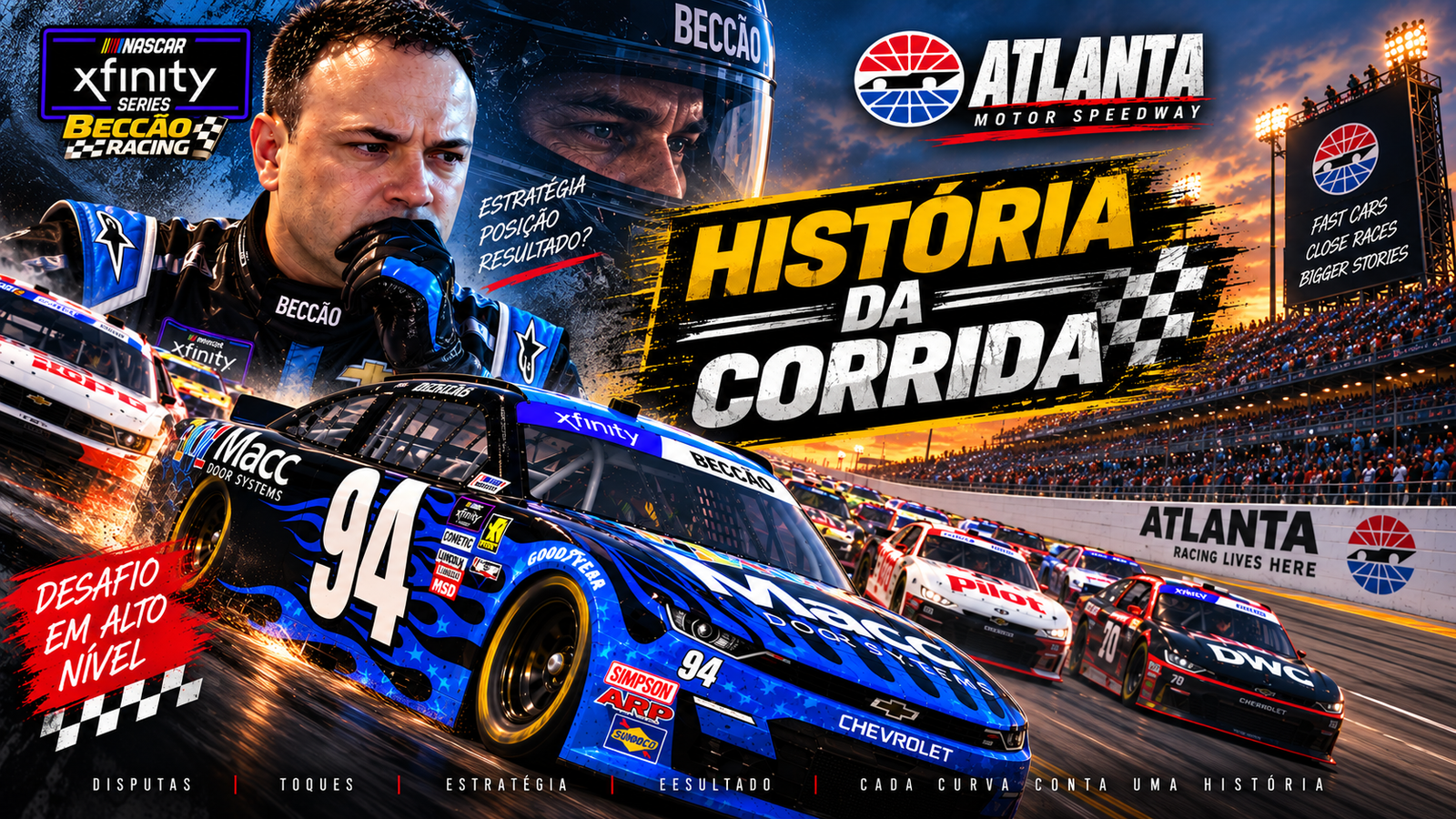 Do P38 ao P22: quando o motor apagou a reação em Atlanta