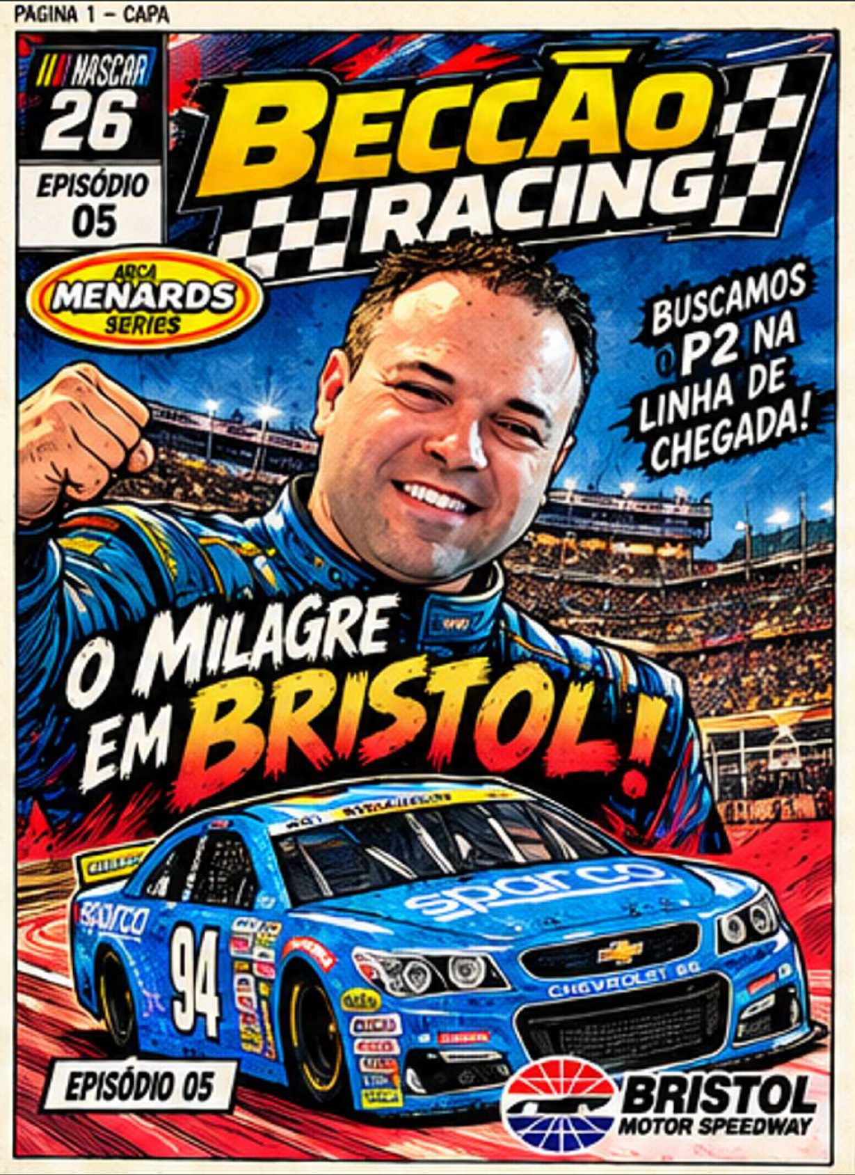 Beccão Racing Comics Nº 05 — Bristol