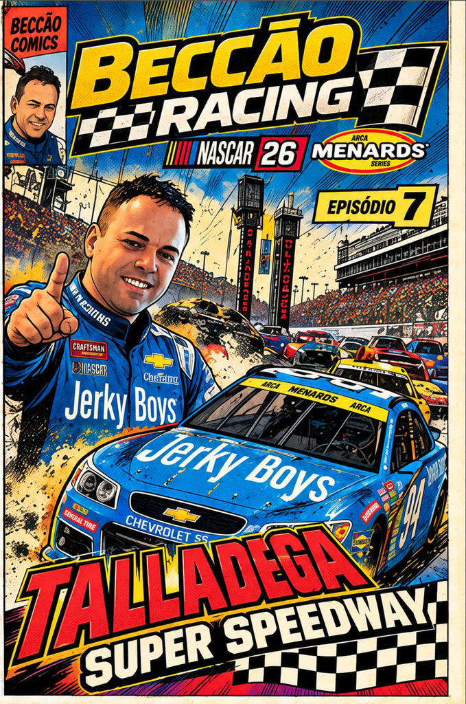 Beccão Racing Comics Nº 07 — Talladega