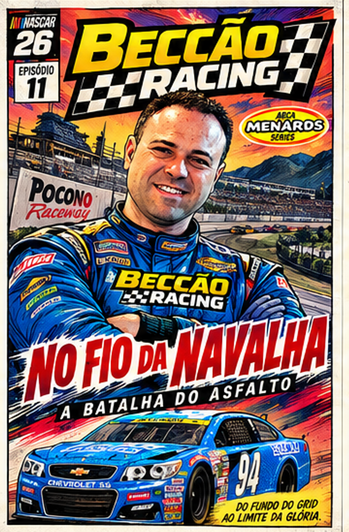 Beccão Racing Comics Nº 11 — Pocono